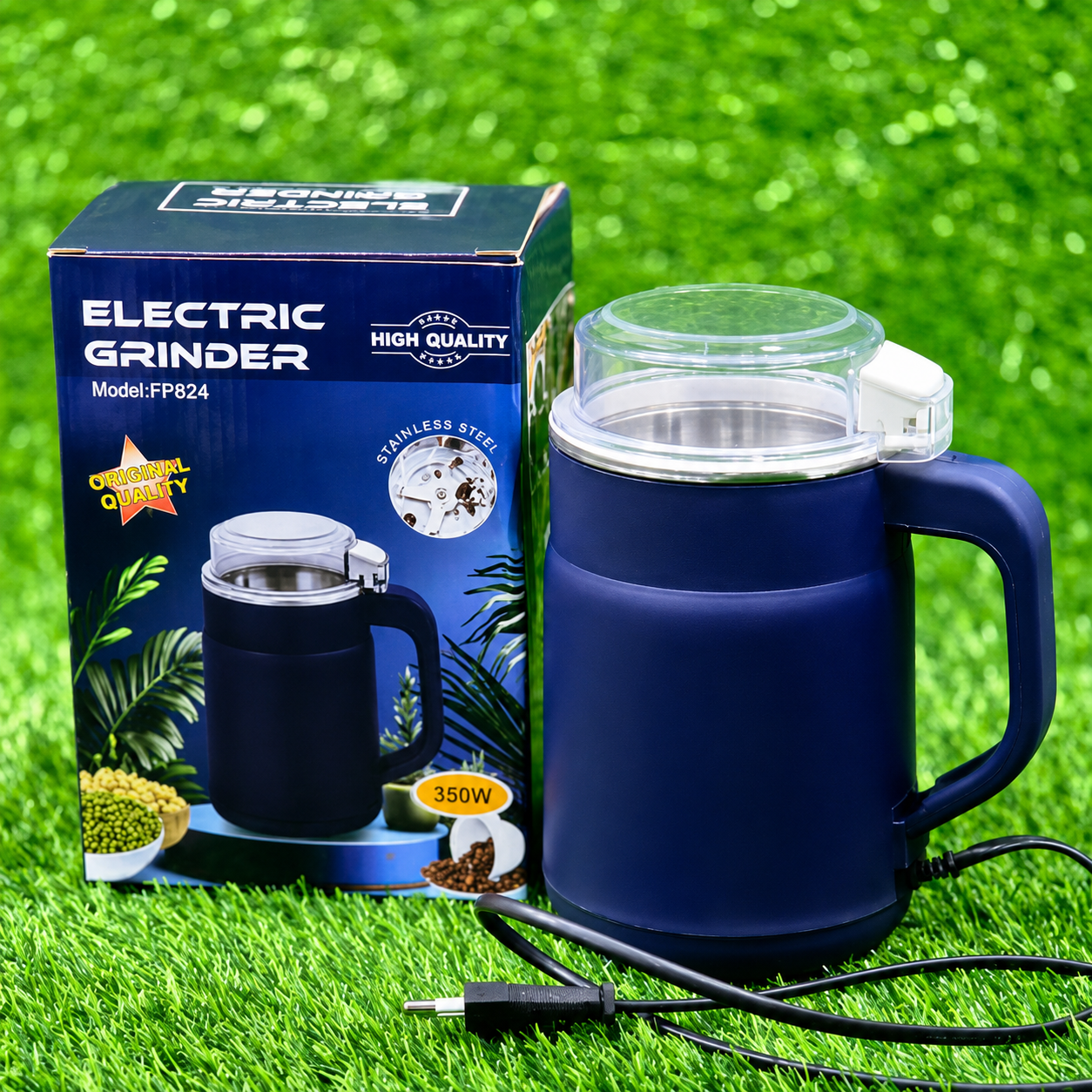 350W Electric Coffee & Spice Grinder FP824