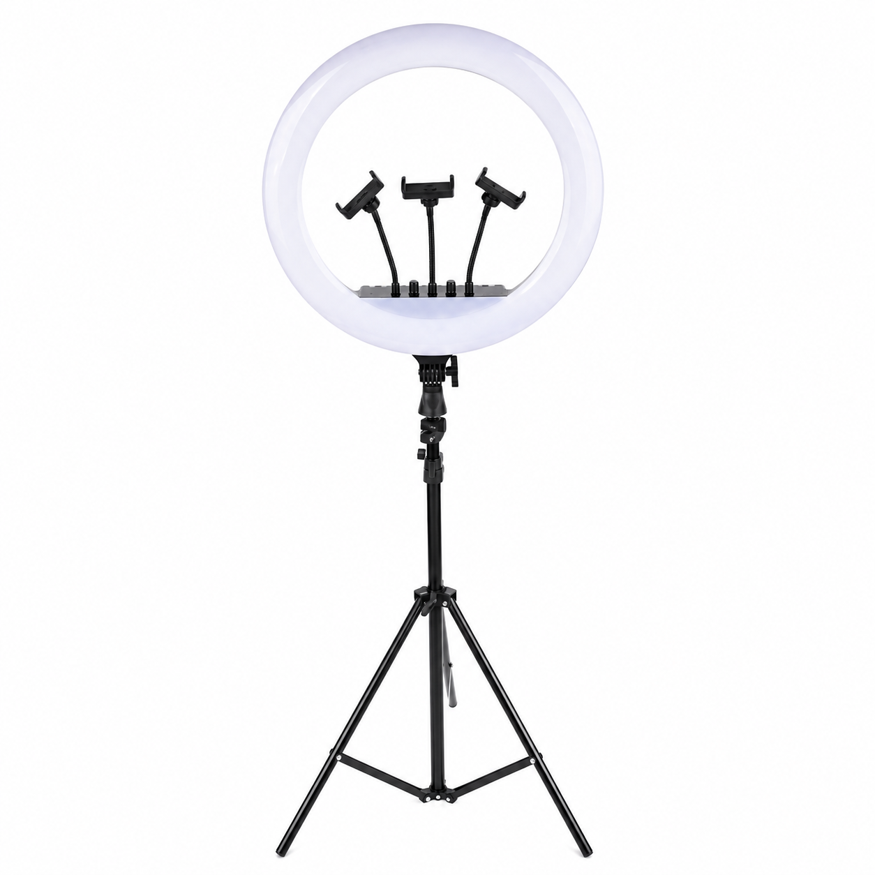 RL-18 18-Inch LED Ring Light with 7-Foot Adjustable Light Stand, Carry Bag & Mobile Holder