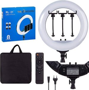 RL-21 Inch LED Soft Ring Light with 7 feet stand for photography and videography