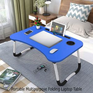 Laptop/Notebook Stand Desk/Study Table - Portable - Foldable - Laptop Stand - Green Color