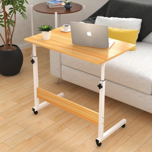 Manual Height Adjustable Laptop Table ,Portable Studying Desk Height Adjustable Bedside Laptop Table multicolor - Image 4