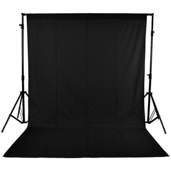 simpex background stand set - studio accessories - black