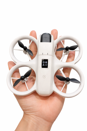 New Design I1 PRO Beginner-Friendly Plastic Drone 4K UHD Dual Camera LED Remote Control Brushless Motor Aircraft Hover