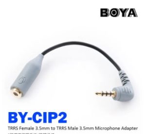 Boya by-cip2 2.5mm to 3.5mm microphone cable