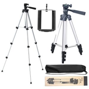 Tripod 3110 Lightweight Portable Aluminium for mobile free mount (Height 3.5 feet)