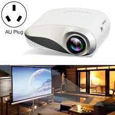 1080p Mini Multimedia LED Projector - 320x240 Resolution, 1000:1 Contrast Ratio, 50 Lumens, HDMI Port
